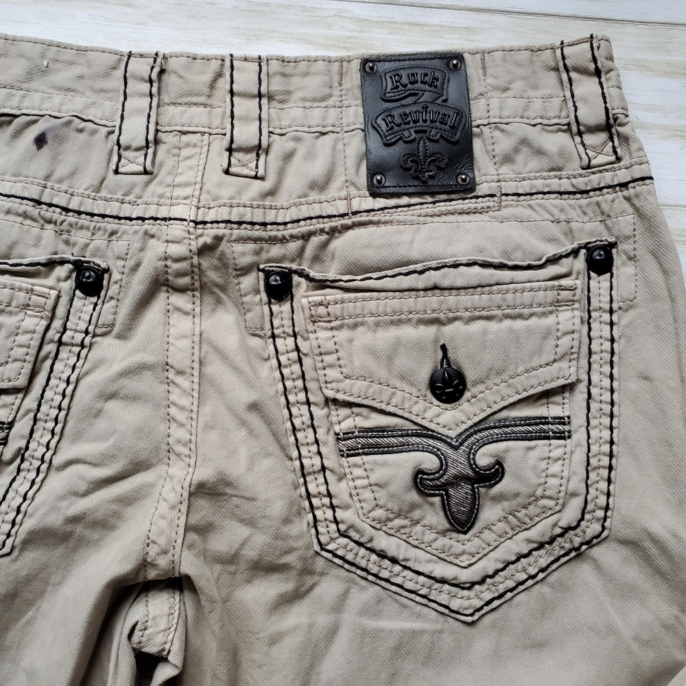 Rock Revival khaki jeans